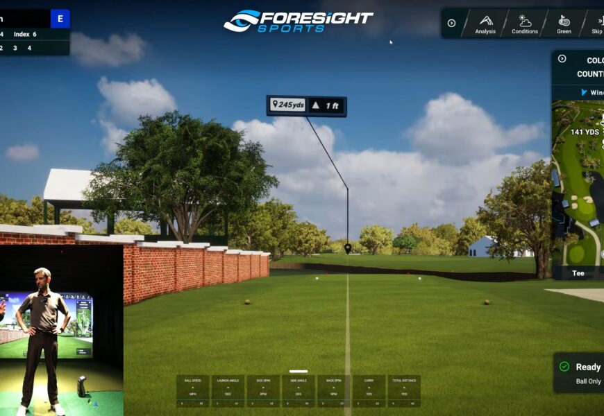 Foresight Sports FSX PLAY w/ GC3 Launch Monitor