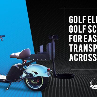 Electric Golf Scooters For Easy Transport Across Holes