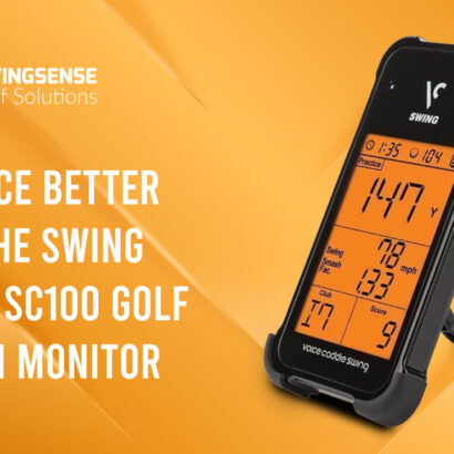 Practice Better With The Swing Caddie SC100 Golf Launch Monitor