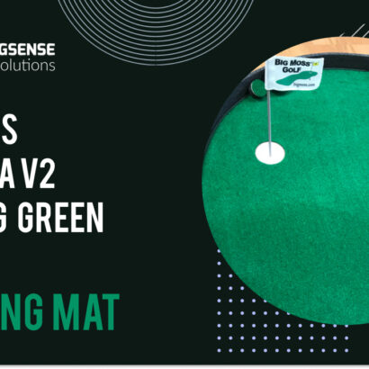Big Moss Augusta V2 Putting Green With Chipping Mat