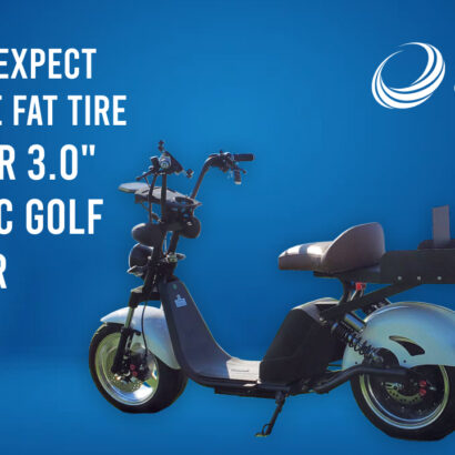 What To Expect From The Fat Tire "Cruiser 3.0" Electric Golf Scooter