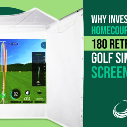 Why Invest in The HomeCourse Pro 180 Retractable Golf Simulator Screen