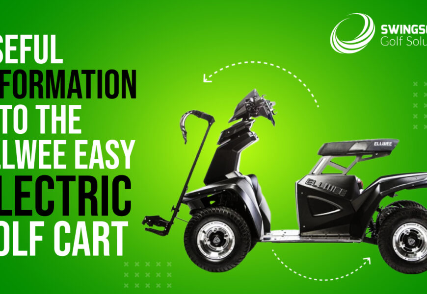 The ellwee easy electric golf cart