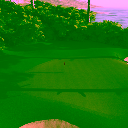 Olympic Club Cliffs Course LIDAR