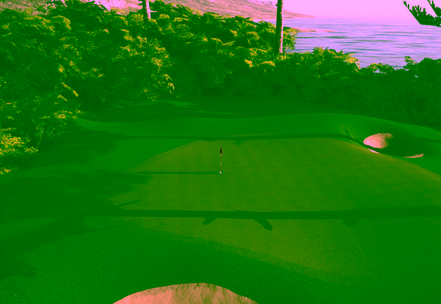 Olympic Club Cliffs Course LIDAR