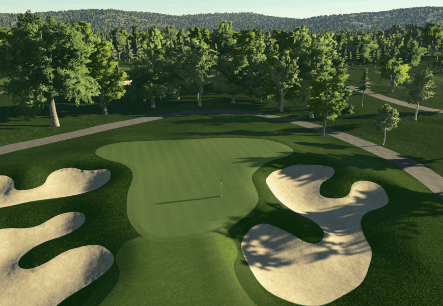 Cog Hill # 4 Dubsdread Lidar