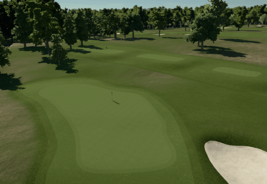 Aronimink Golf Club Lidar