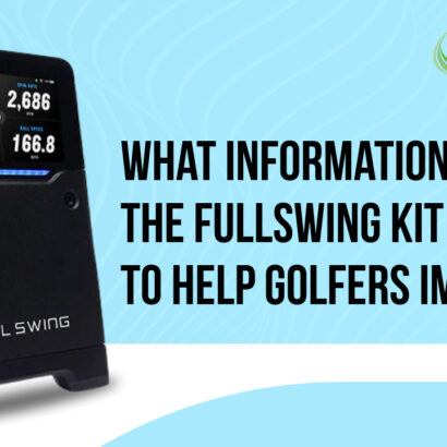 What information does the FullSwing Kit gather to help golfers improve?