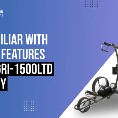 Get familiar with the top features of the GRi-1500LTD V2 caddy