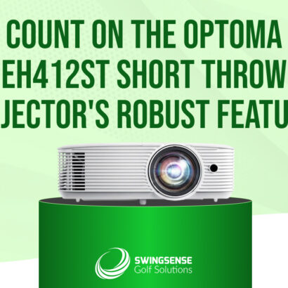 Count on the Optoma EH412ST Short Throw Projector's Robust Features