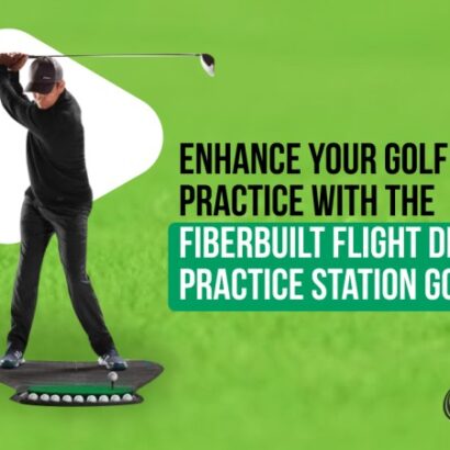 Enhance Your Golf Practice with the Fiberbuilt Flight Deck Practice Station Golf Mat