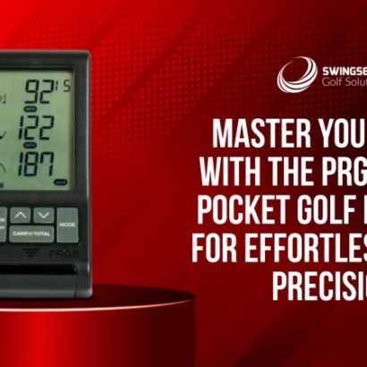 PRGR Black Pocket Golf Monitor