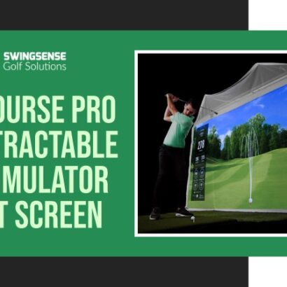 homecourse pro 180 golf simulator screen