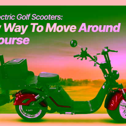 Fat Tire Electric Golf Scooters